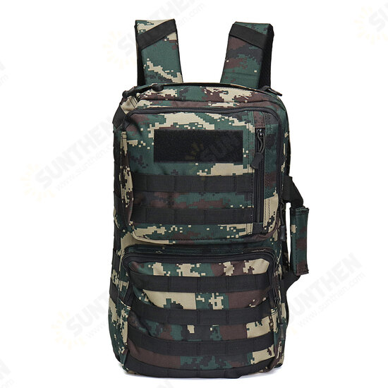 50L Outdoor Tactical Army Backpack Rucksack Waterproof Camping Hiking Travel Bag