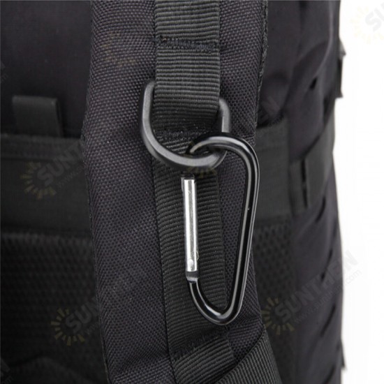 55L Outdoor Molle Military Tactical Army Rucksack Waterproof Zipper Large Capacity Backpack Camping Hiking Trekking Gear Bag