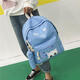 5Pcs/set Canvas Backpack Cat Large Capacity School Bags Camping Multi-function Travel Bag