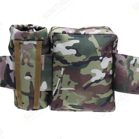 600D Nylon Tactical Waist Bag Multifunctional Military Bag