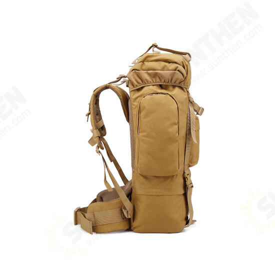 65L Outdoor Tactical Molle Backpack Rucksack Waterproof 900D Nylon Shoulder Bag Camping Hiking Trekking 65L Outdoor Tactical Molle Backpack Rucksack Waterproof 900D Nylon Shoulder Bag Camping Hiking Trekking