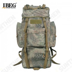 65L Tactical Trekking Backpack Rucksack Camo Shoulder Bag For Camping Hiking 65L Tactical Trekking Backpack Rucksack Camo Shoulder Bag For Camping Hiking