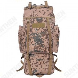 65L Tactical Trekking Backpack Rucksack Camo Shoulder Bag For Camping Hiking