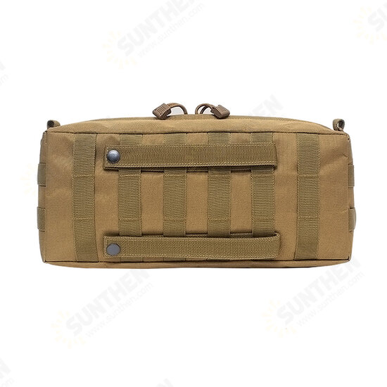 6L 600D Nylon Outdoor Tactical MOLLE Waist Bag Hiking Sport Pouch with Shoulder Strap For Travel Adventures Camping