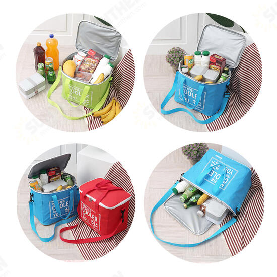 6L Outdoor Portable Insulated Thermal Cooler Bag Picnic Lunch Box Food Container Pouch 6L Outdoor Portable Insulated Thermal Cooler Bag Picnic Lunch Box Food Container Pouch