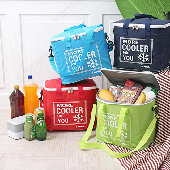 6L Outdoor Portable Insulated Thermal Cooler Bag Picnic Lunch Box Food Container Pouch 6L Outdoor Portable Insulated Thermal Cooler Bag Picnic Lunch Box Food Container Pouch