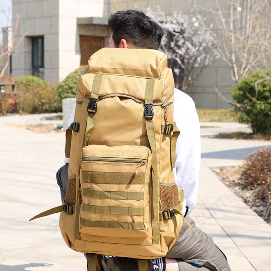 70L Outdoor Waterproof Military Tactical Backpack Camping Hiking Backpack Trekking Camouflage Travel Shoulder Backpack 70L Outdoor Waterproof Military Tactical Backpack Camping Hiking Backpack Trekking Camouflage Travel Shoulder Backpack