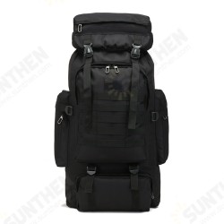 80L Molle Tactical Bag Outdoor Traveling Camping Hiking Military Rucksacks Backpack Camouflage Bag