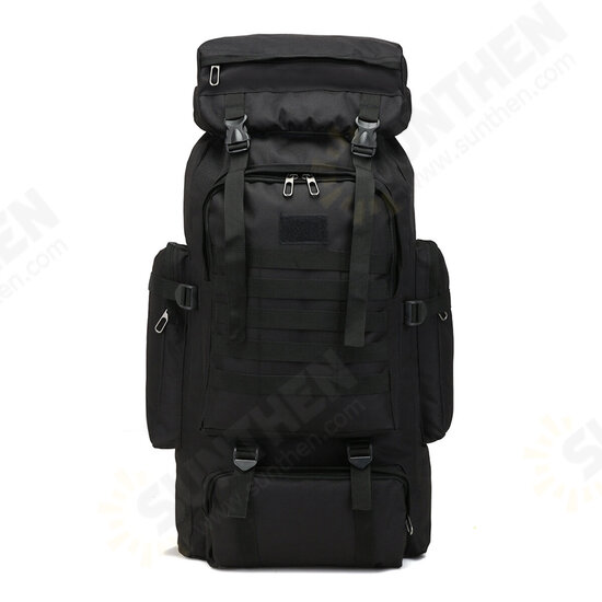 80L Molle Tactical Bag Outdoor Traveling Camping Hiking Military Rucksacks Backpack Camouflage Bag