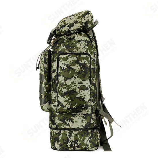 80L Multi-Color Large Capacity Waterproof Tactical Backpack Outdoor Travel Hiking Camping Bag