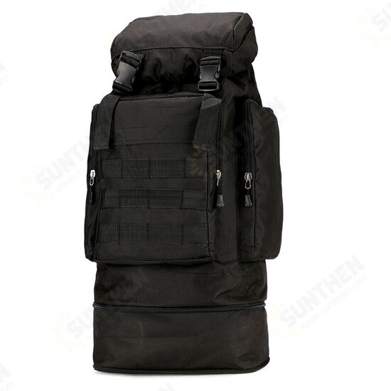 80L Multi-Color Large Capacity Waterproof Tactical Backpack Outdoor Travel Hiking Camping Bag