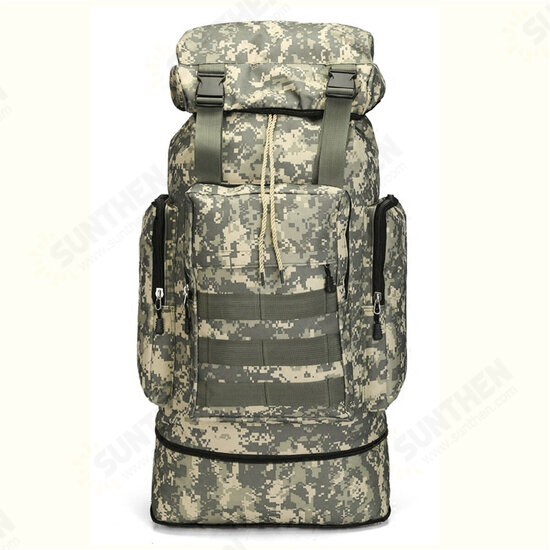 80L Multi-Color Large Capacity Waterproof Tactical Backpack Outdoor Travel Hiking Camping Bag