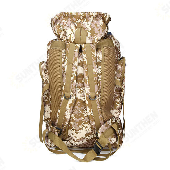 80L Outdoor Military Rucksacks Tactical Bag Camping Hiking Trekking Backpack