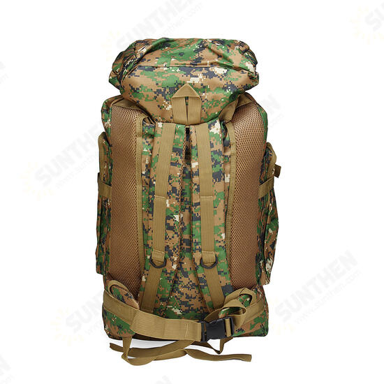 80L Outdoor Military Rucksacks Tactical Bag Camping Hiking Trekking Backpack