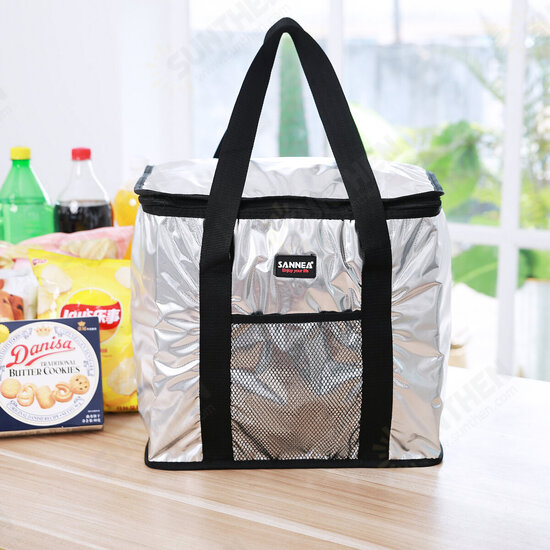 8/16/26L Picnic Bag Food Delivery Insulated Bag Lunch Box Storage Bag Outdoor Camping Travel