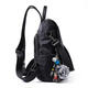 9.7inch Women PU Leather Backpack Waterproof Anti-theft School Bag Travel Leisure Shoulder Bag