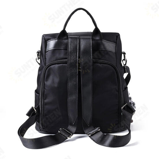 9.7inch Women PU Leather Backpack Waterproof Anti-theft School Bag Travel Leisure Shoulder Bag