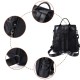 9.7inch Women PU Leather Backpack Waterproof Anti-theft School Bag Travel Leisure Shoulder Bag