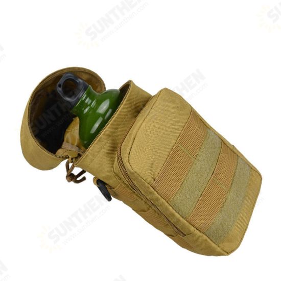 BL051 5.2L Water Bottle Bag Waterproof Oxford Fabric Bag Military Tactical Molle Waist Bag Utility Pouch Emergency Pocket Bag BL051 5.2L Water Bottle Bag Waterproof Oxford Fabric Bag Military Tactical Molle Waist Bag Utility Pouch Emergency Pocket Bag