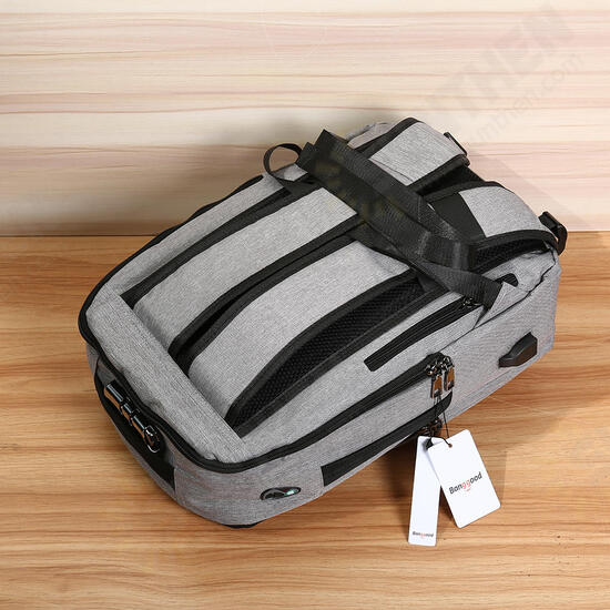 17L Anti-theft Men Women Laptop Notebook Backpack USB Charging Port Lock Travel School Bag