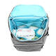 20L Outdoor Travel USB Mummy Backpack Waterproof Multifunctional Baby Nappy Diapers Bag