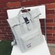 10L Canvas Backpack Student School Bag Travel Camping Handbag Shoulder Pack Shopping Tote