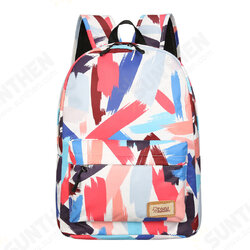Canvas Backpack School Bag Camping Travel Bag Waterproof Graffiti 14 Inch Laptop Bag Shoulder Pack Canvas Backpack School Bag Camping Travel Bag Waterproof Graffiti 14 Inch Laptop Bag Shoulder Pack