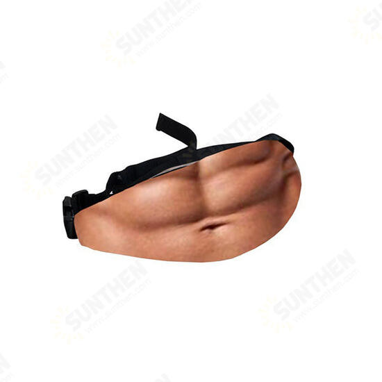 Casual Bod Phone Waist Bag Flesh Colored Fat Belly Fanny Pack