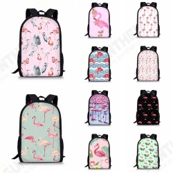 Flamingo Backpack Student Travel School College Shoulder Bag Handbag Camping Rucksack Flamingo Backpack Student Travel School College Shoulder Bag Handbag Camping Rucksack