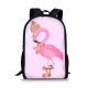 Flamingo Backpack Student Travel School College Shoulder Bag Handbag Camping Rucksack