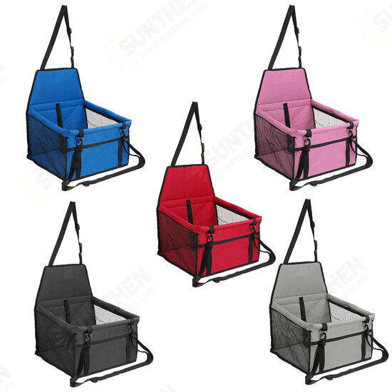 Folding Pet Bag Breathable Mesh Waterproof Car Pet Seat Dog Safety Protector Basket Outdoor Travel