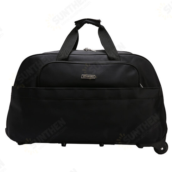 High Capacity Travel Duffle Luggage Trolley Bag With Wheels Rolling Suitcase Travel Bags Carry-On Bag High Capacity Travel Duffle Luggage Trolley Bag With Wheels Rolling Suitcase Travel Bags Carry-On Bag