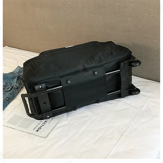 High Capacity Travel Duffle Luggage Trolley Bag With Wheels Rolling Suitcase Travel Bags Carry-On Bag High Capacity Travel Duffle Luggage Trolley Bag With Wheels Rolling Suitcase Travel Bags Carry-On Bag