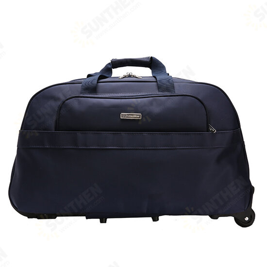 High Capacity Travel Duffle Luggage Trolley Bag With Wheels Rolling Suitcase Travel Bags Carry-On Bag High Capacity Travel Duffle Luggage Trolley Bag With Wheels Rolling Suitcase Travel Bags Carry-On Bag