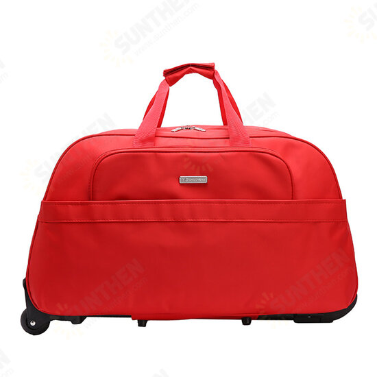 High Capacity Travel Duffle Luggage Trolley Bag With Wheels Rolling Suitcase Travel Bags Carry-On Bag High Capacity Travel Duffle Luggage Trolley Bag With Wheels Rolling Suitcase Travel Bags Carry-On Bag