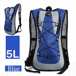 5L Running Hydration Backpack Rucksack 2L Straw Water Bladder Bag For Hiking Climbing 5L Running Hydration Backpack Rucksack 2L Straw Water Bladder Bag For Hiking Climbing