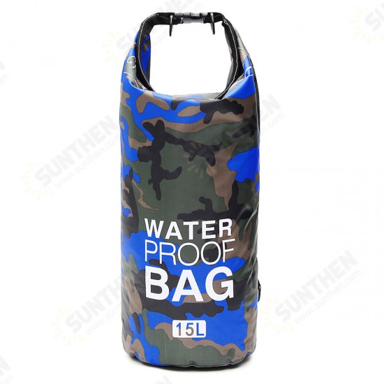 15L Sports Waterproof Rainproof Bag Sack Canoe Pouch Floating Boating Kayaking Camping Water Resistant Boating Bag