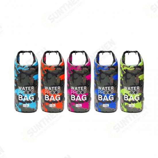 15L Sports Waterproof Rainproof Bag Sack Canoe Pouch Floating Boating Kayaking Camping Water Resistant Boating Bag