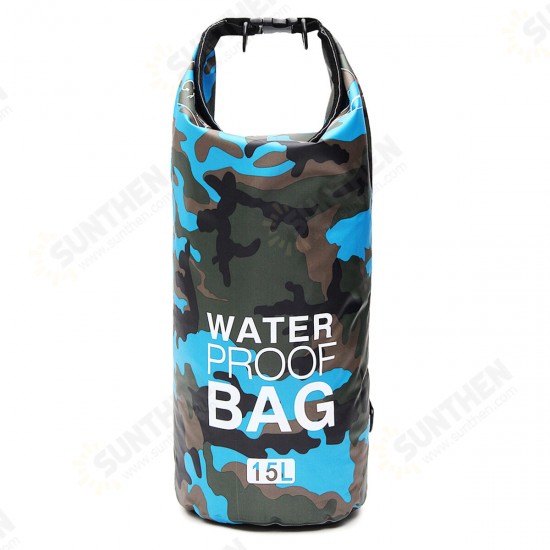 15L Sports Waterproof Rainproof Bag Sack Canoe Pouch Floating Boating Kayaking Camping Water Resistant Boating Bag