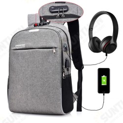 18L Backpack 16inch Laptop Bag USB Charging Headphone Jack Shoulder Bag Anti-theft Luminous School Bag 18L Backpack 16inch Laptop Bag USB Charging Headphone Jack Shoulder Bag Anti-theft Luminous School Bag