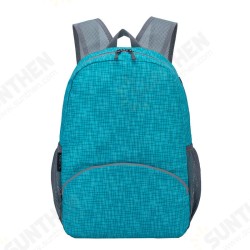 20L Oxford Foldable Backpack 14inch Laptop Backpack Ultralight Waterproof School Bag Outdoor Camping Travel