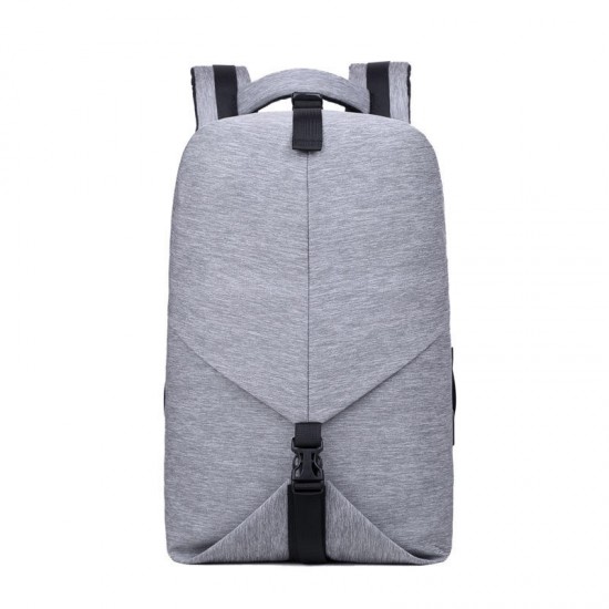 20L USB Nylon Backpack Teenager School Bag 15.6 Inch Laptop Bag Waterproof Shoulder Bag