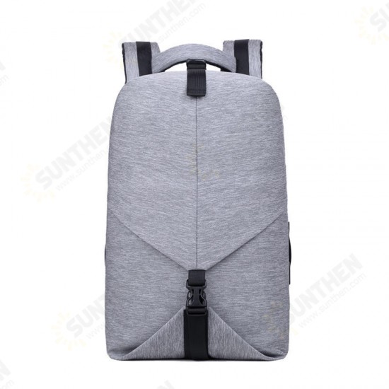 20L USB Nylon Backpack Teenager School Bag 15.6 Inch Laptop Bag Waterproof Shoulder Bag