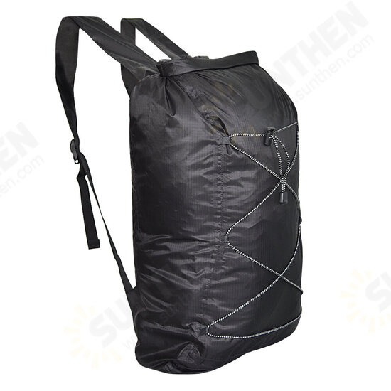 23L Waterproof Backpack Lightweight Folding Swimming Moisture Proof Storage Bag Outdoor Camping Water Sport