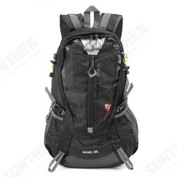 40L Waterproof Nylon Sports Backpack Men Women Unisex Rucksack for Travel Hiking Climbing Camping Bag Mountaineering Cycling