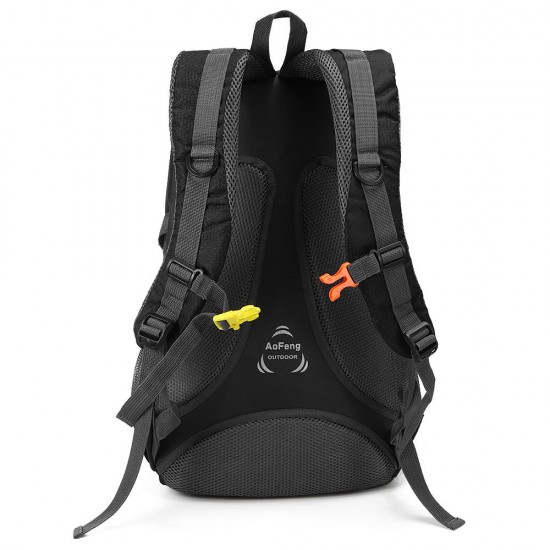 40L Waterproof Nylon Sports Backpack Men Women Unisex Rucksack for Travel Hiking Climbing Camping Bag Mountaineering Cycling