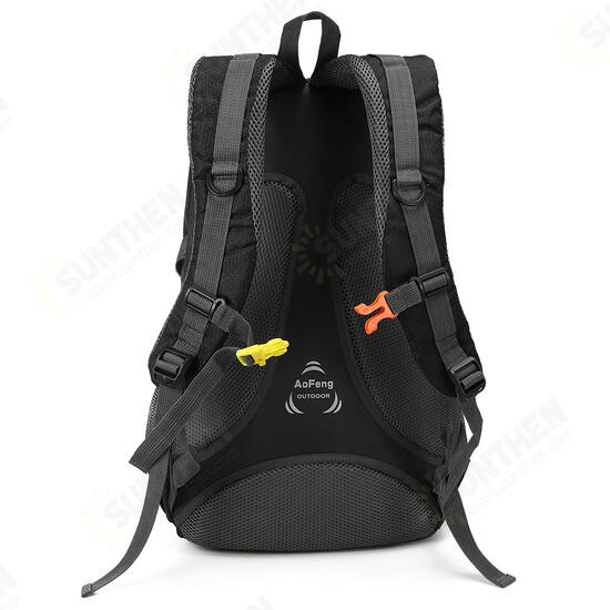 40L Waterproof Nylon Sports Backpack Men Women Unisex Rucksack for Travel Hiking Climbing Camping Bag Mountaineering Cycling