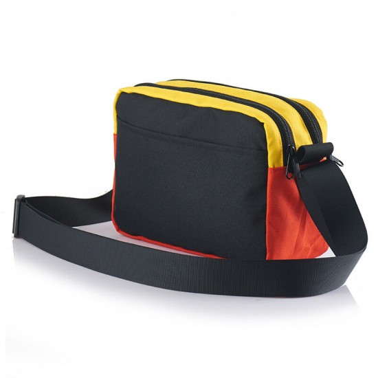 550D Nylon Outdoor Travel Messenger Bag 3M Reflective Waterproof Crossbody Bag