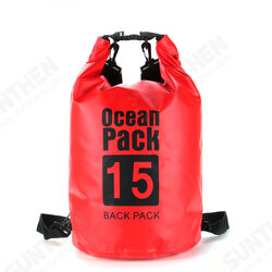 6 Sizes Dry Sack Bag 2/5/10/15/20/30L Waterproof Dry Bag Sack for Kayak Canoeing Outdoor Camping Pouch Pack Storage Bags Red