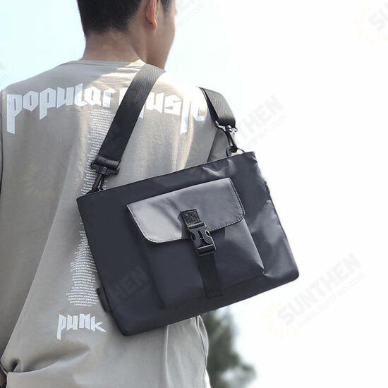 Men Messenger Shoulder Bag Pack Waterproof Handbag Outdoor Travel Portable Pouch Men Messenger Shoulder Bag Pack Waterproof Handbag Outdoor Travel Portable Pouch